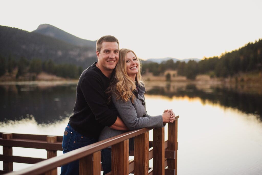 Lily Lake wedding dock