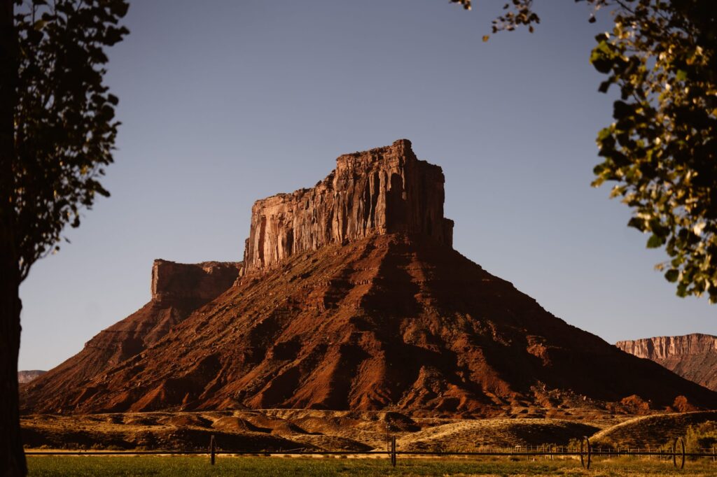 View from Sorrel River Ranch in Moab