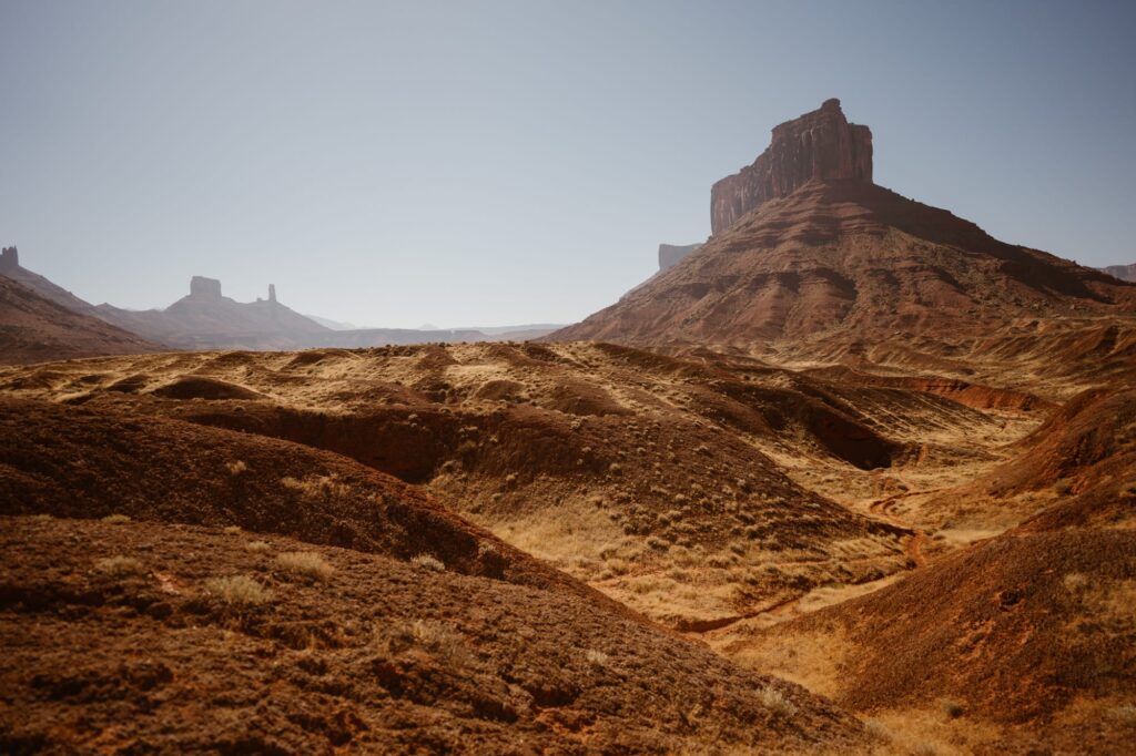 View of horseback riding trail at Sorrel River Ranch