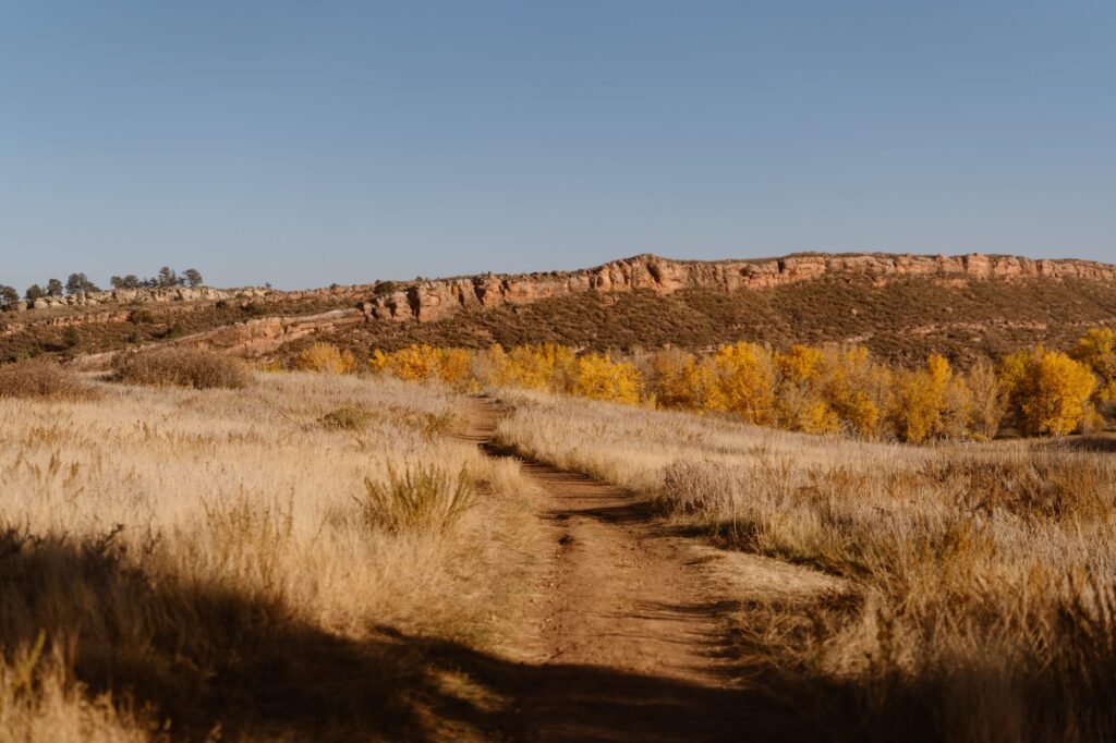 View of Lory State Park in Colorado