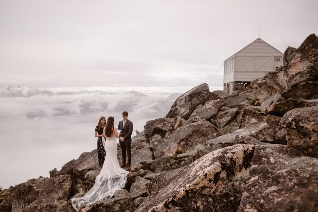 Washington fire tower elopement destination