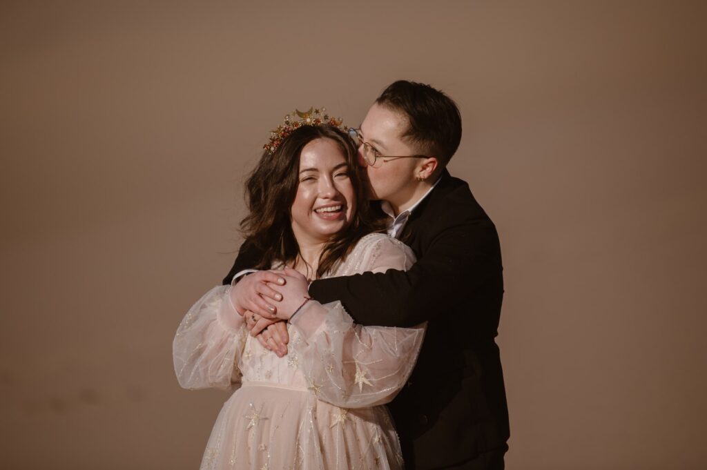 Colorado Sand Dunes wedding portraits