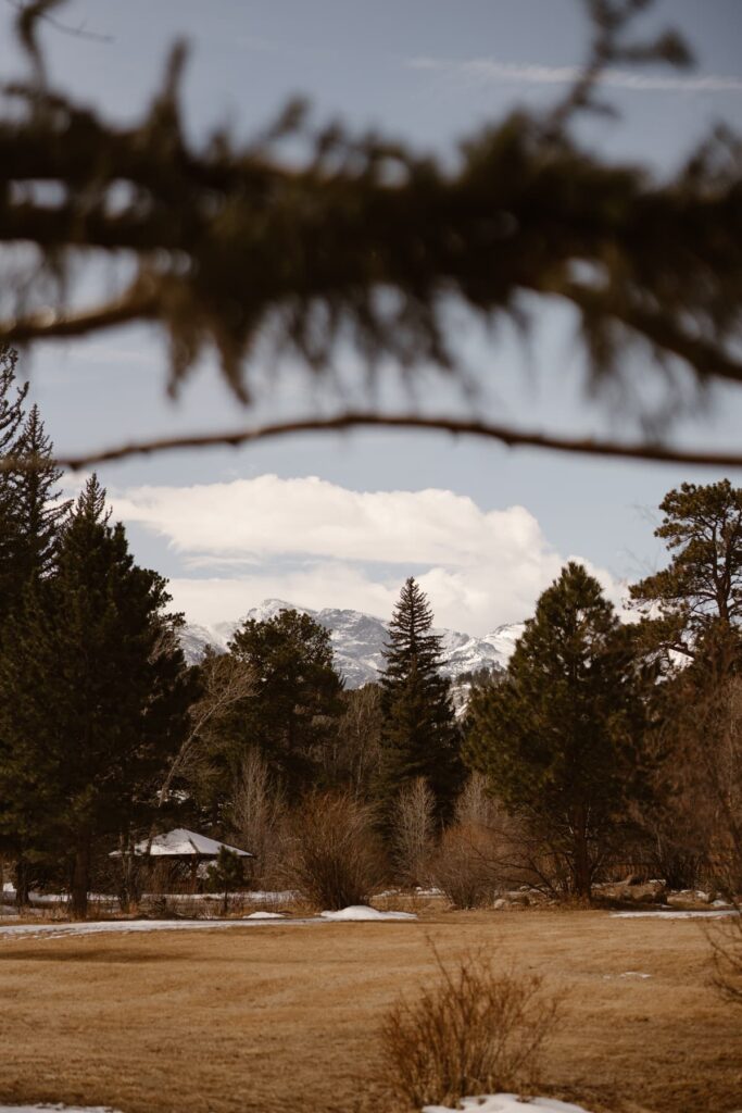 View from wedding ceremony site at Romantic RiverSong Inn