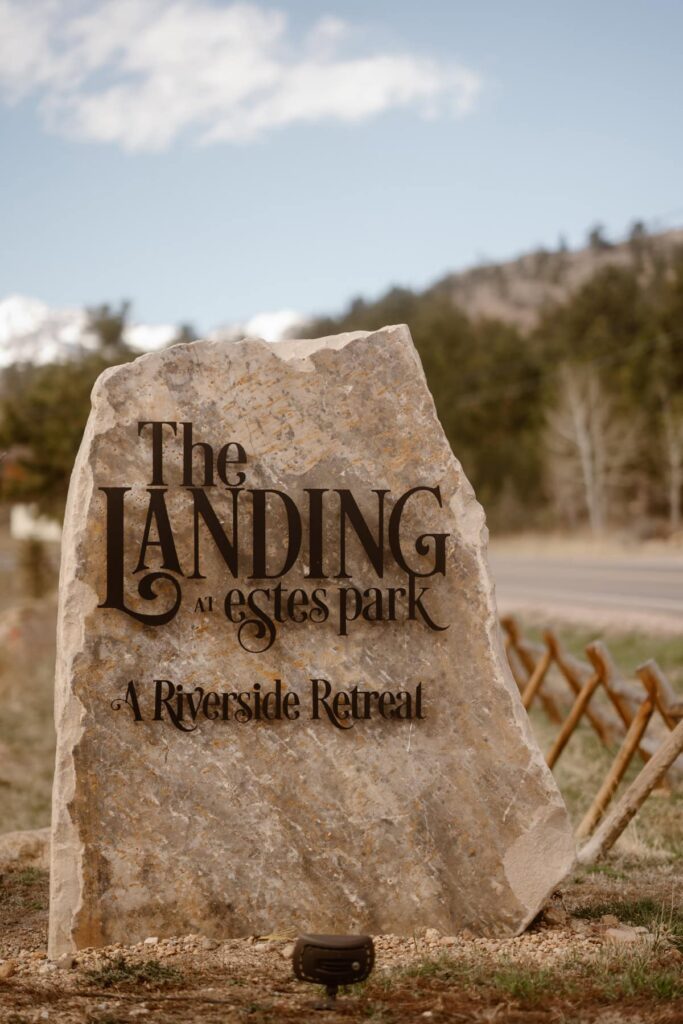 The Landing at Estes Park as an outdoor wedding venue 