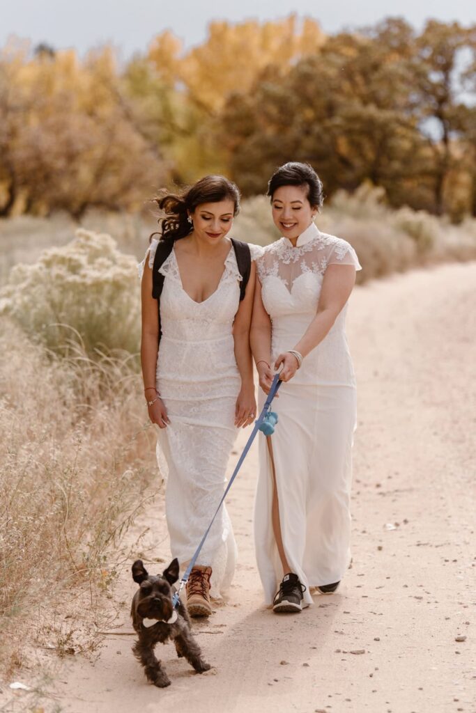 Wedding at Ghost Ranch in New Mexico