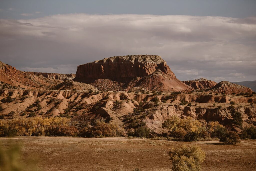 View from Ghost Ranch in New Mexico
