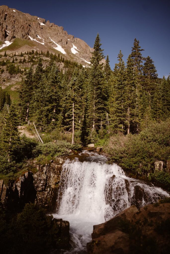 Waterfall near Ouray, Colorado