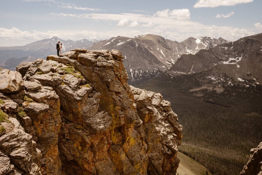 Trail Ridge Road wedding photos