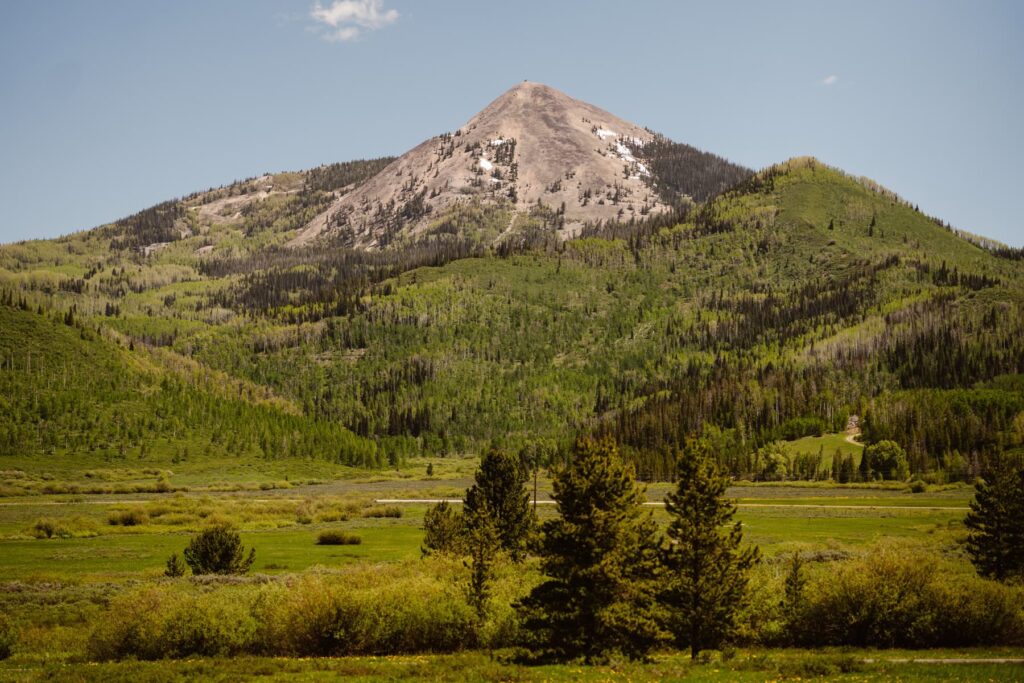 View of Hahns Peak