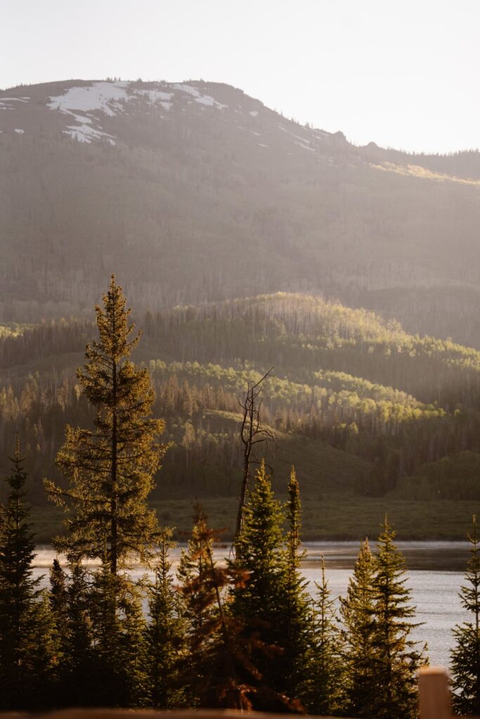 Pearl Lake State Park Wedding Ceremony