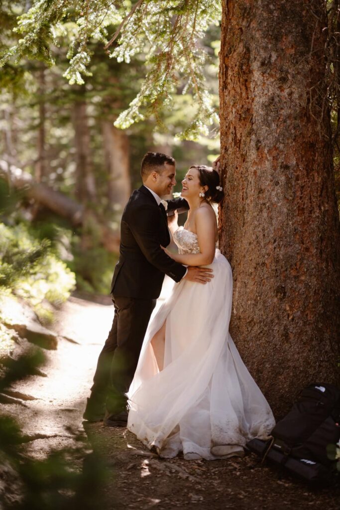 Forest wedding photos