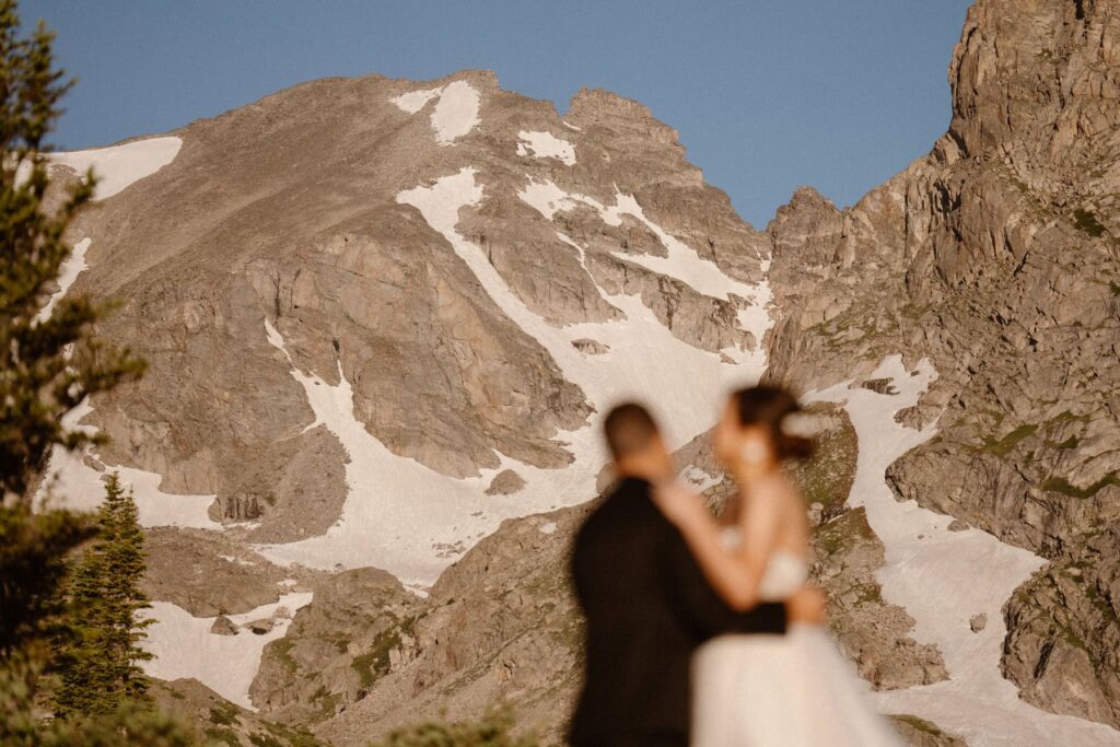 Epic mountain views from Lake Isabelle