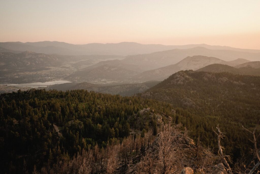 View from the top of Kruger Rock