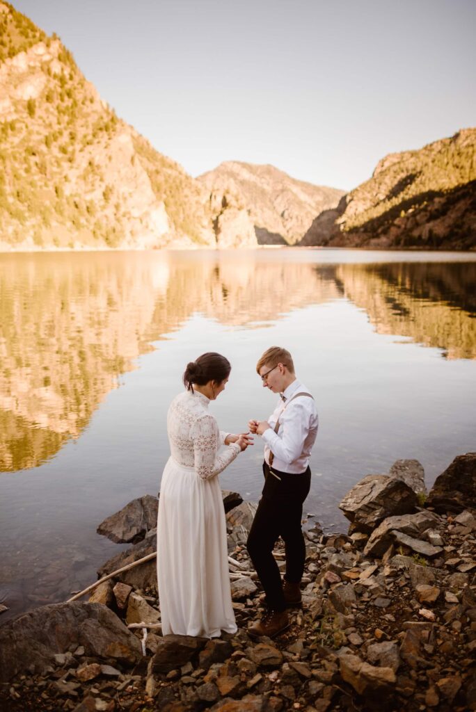 Black Canyon of the Gunnison elopement