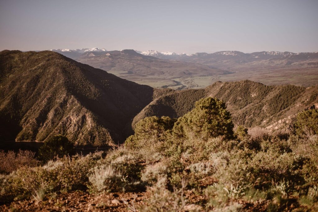 Black Canyon of the Gunnison elopement location