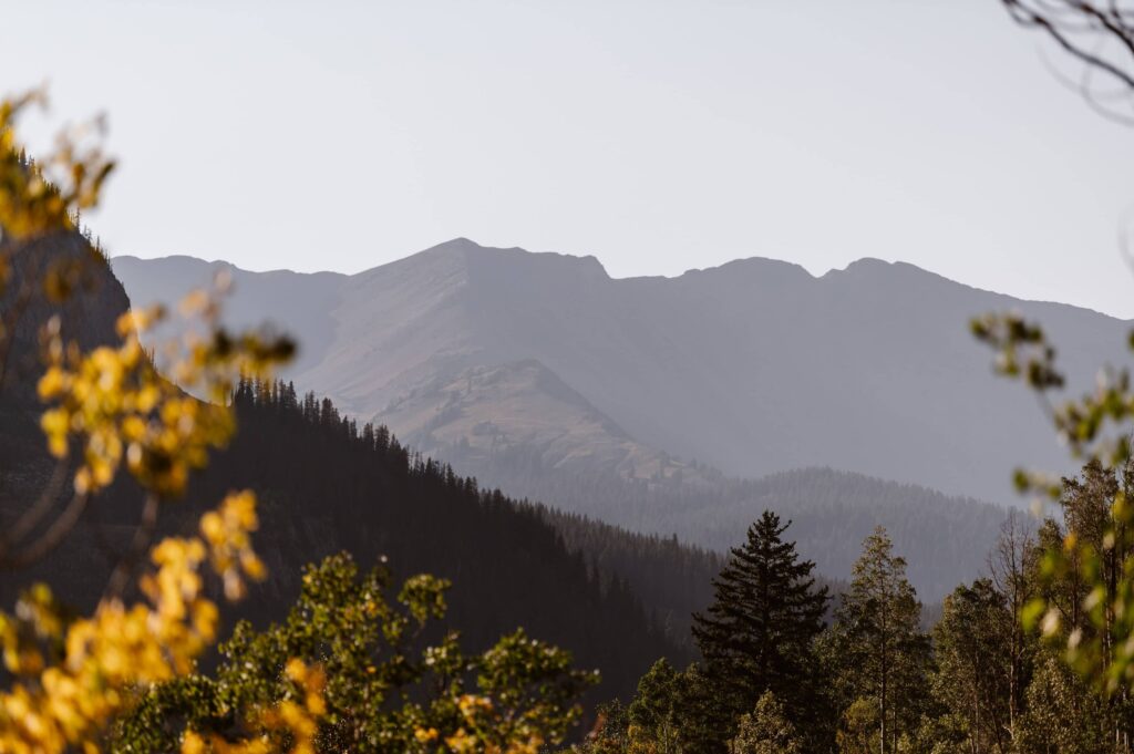 Crested Butte mountain views