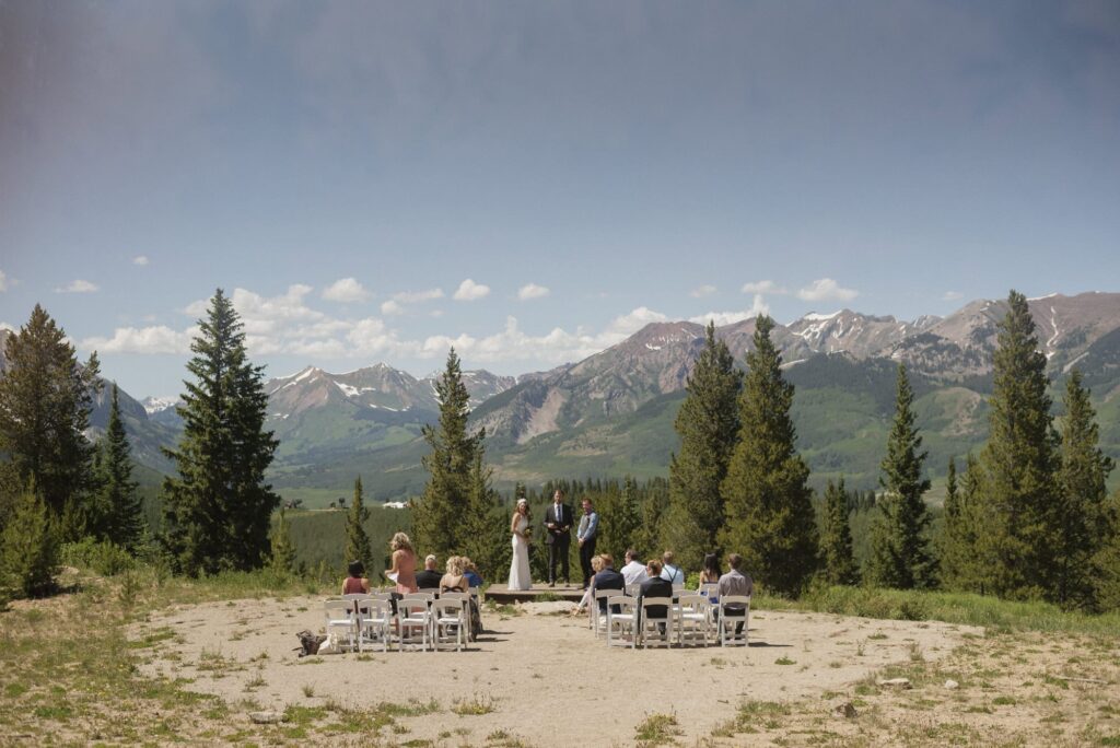 Crested Butte intimate wedding