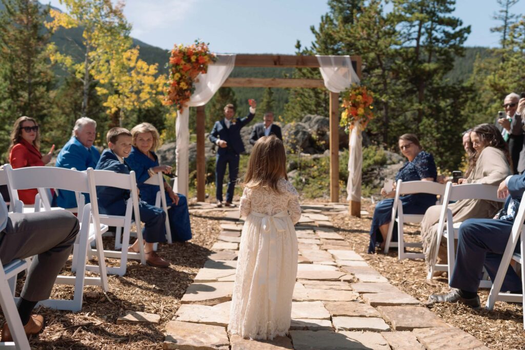 Airbnb wedding ceremony