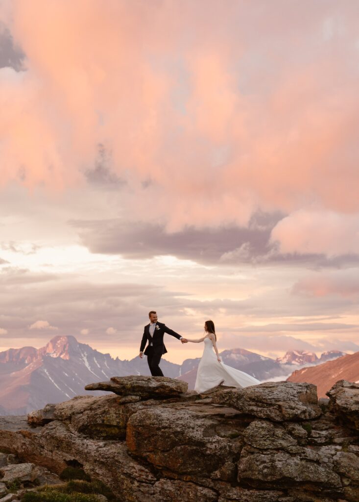 Best Colorado elopement locations in Estes Park