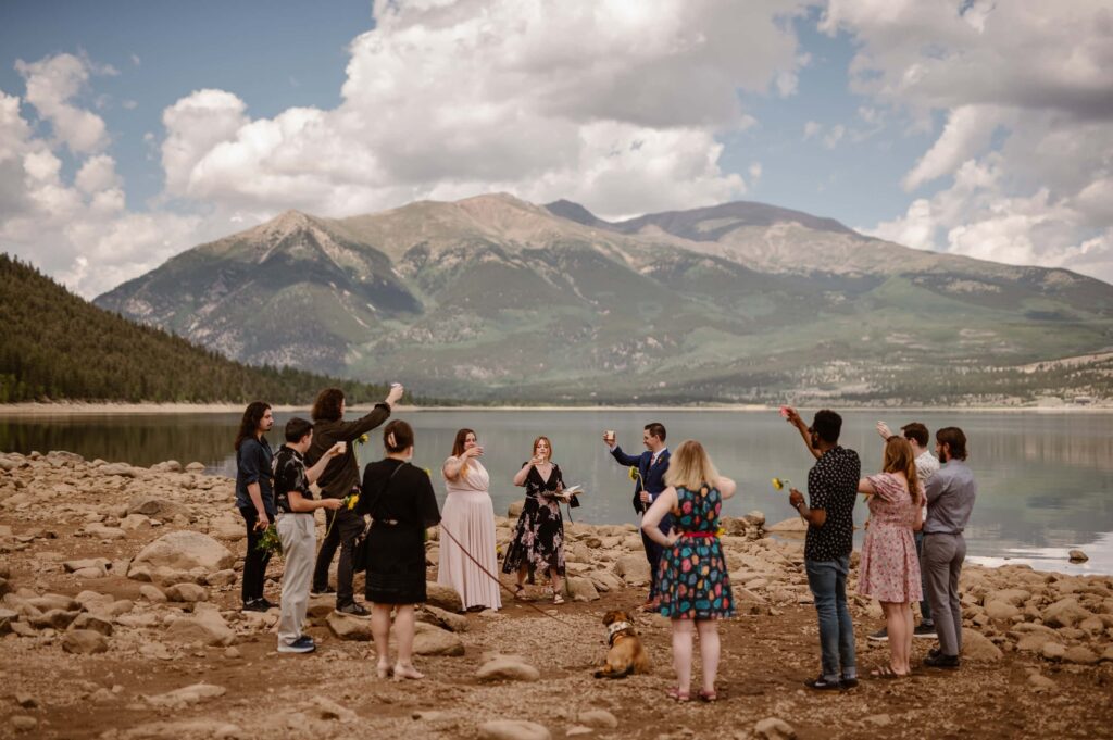 Twin Lakes elopement