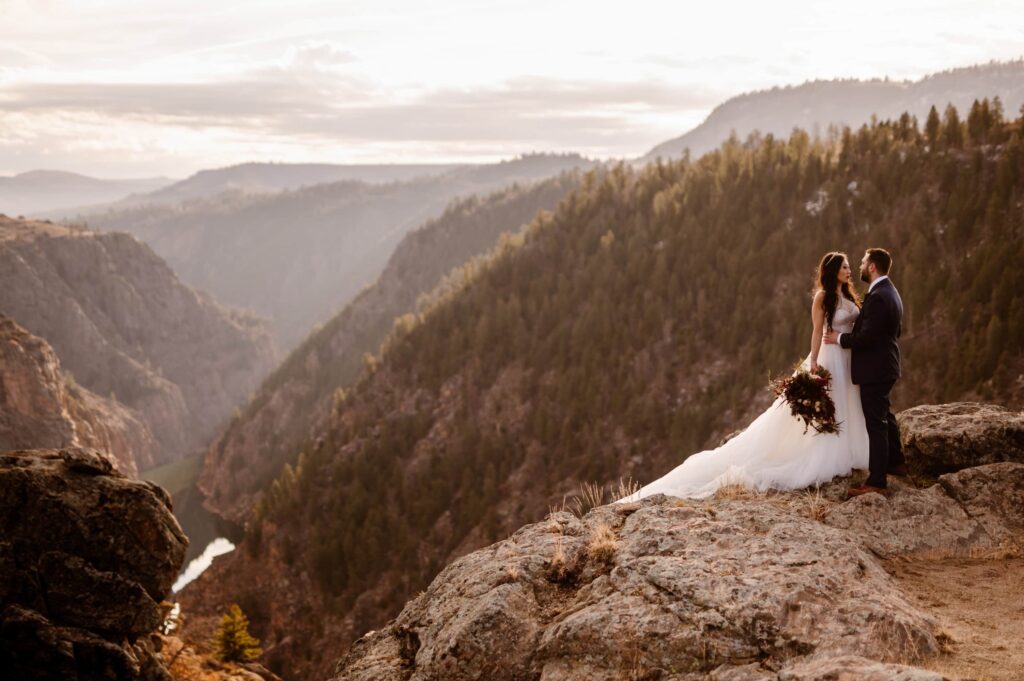 Black Canyon of the Gunnison elopement