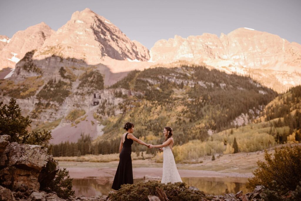 Maroon Bells elopement location