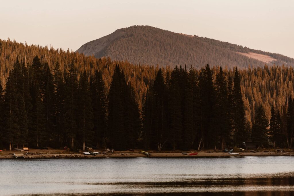 Lake Irwin elopement location