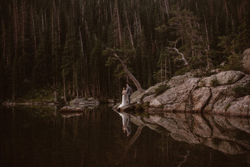 Rocky Mountain National Park wedding photos