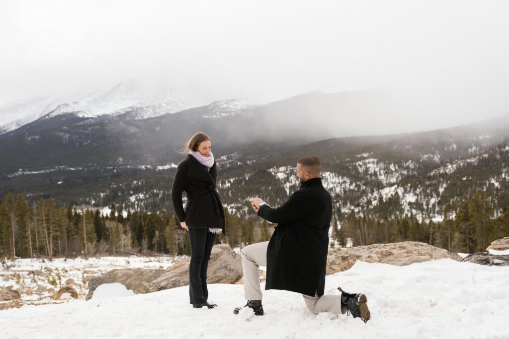 Surprise horseback riding proposal