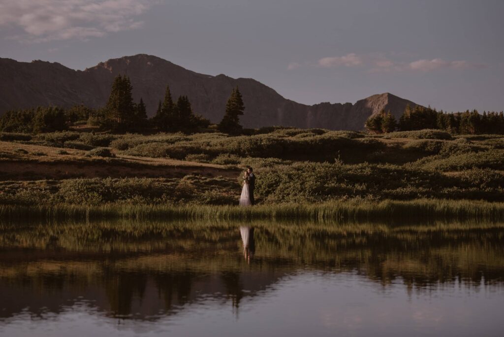 Pass Lake wedding photos