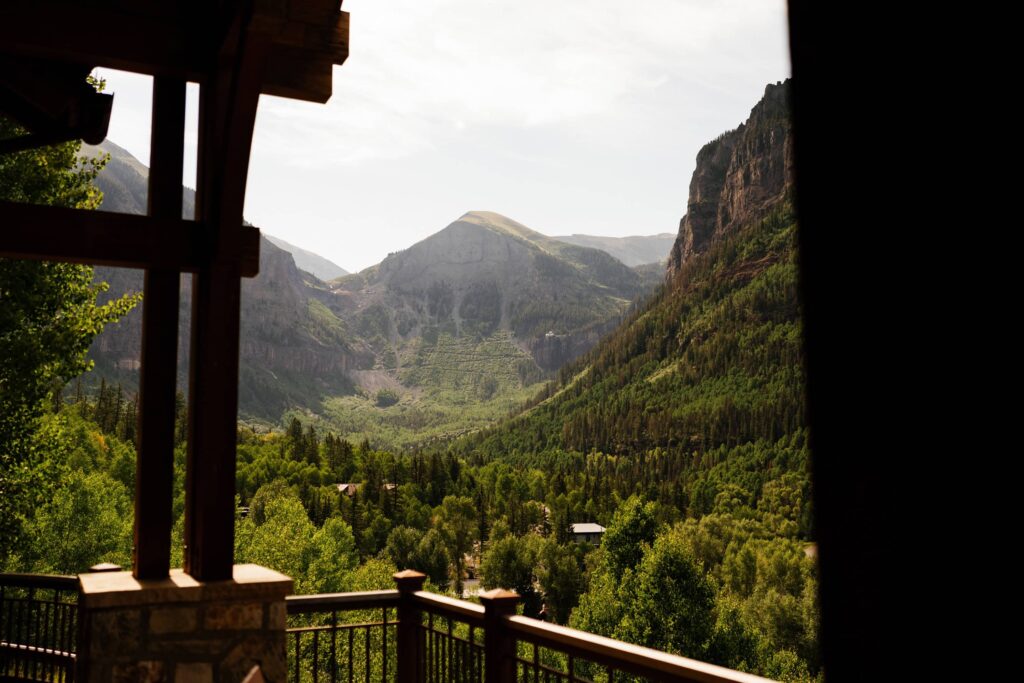 Airbnb wedding in Telluride