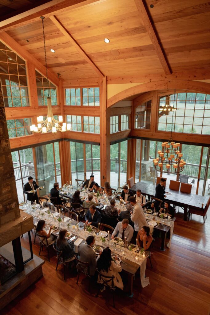 Telluride Airbnb wedding reception