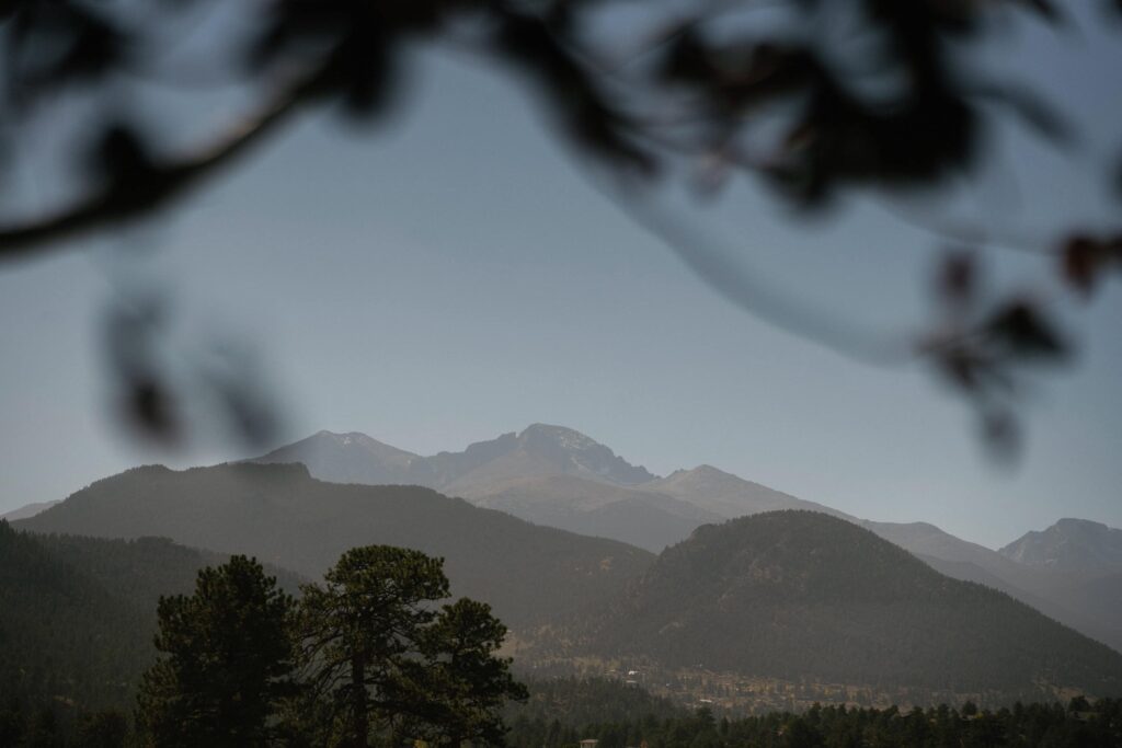 View from Stanley Hotel in Estes Park