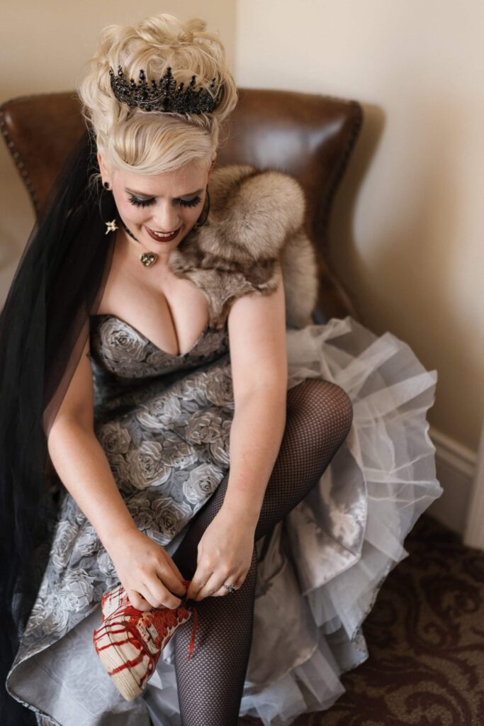 Punk rock bride
