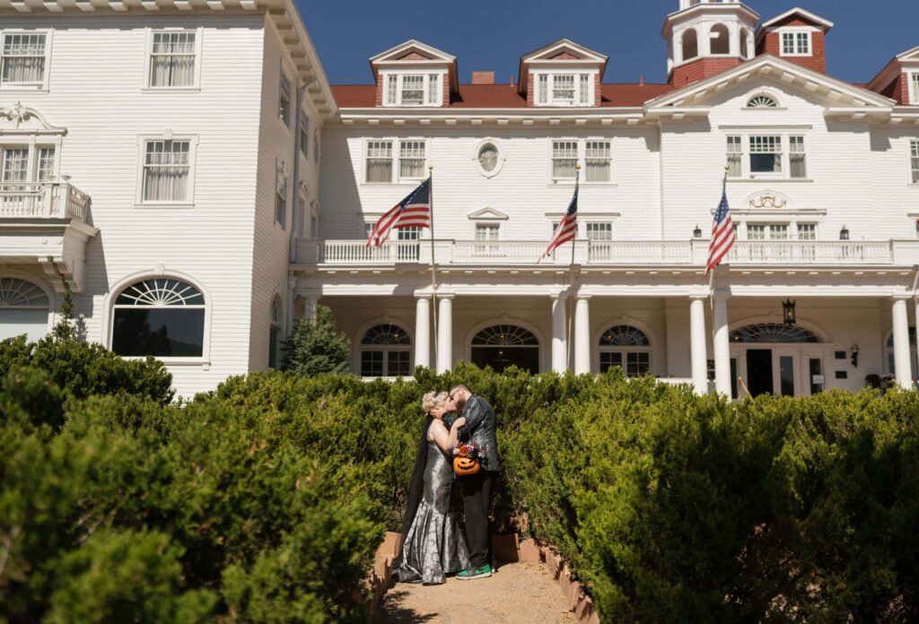 Stanley Hotel wedding first look