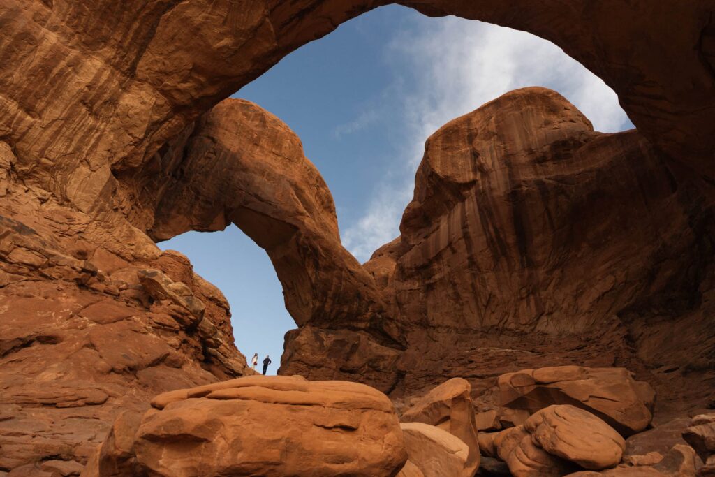 Double Arch in Arches National Park