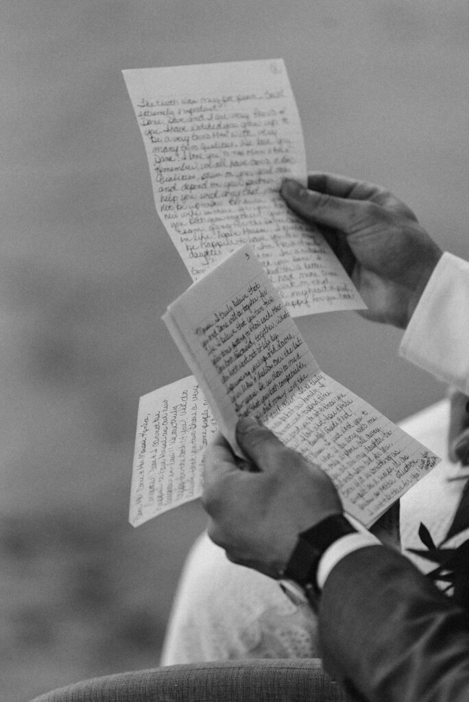 Letters from family and friends