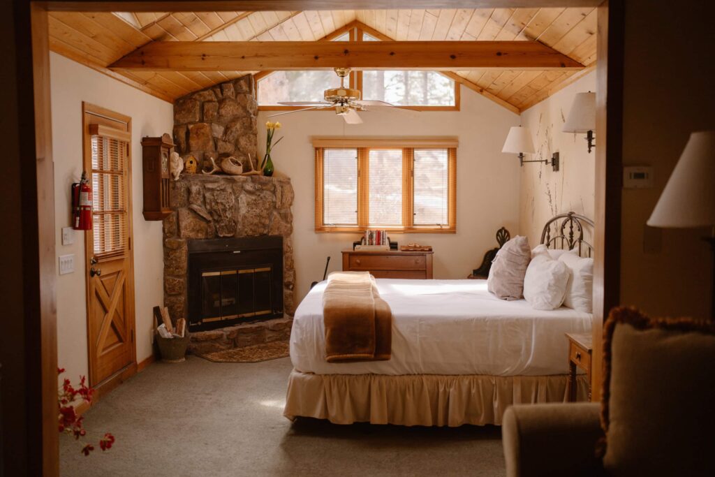 Bedroom at Romantic RiverSong Inn