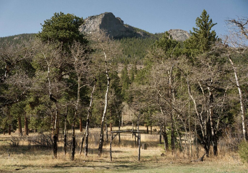 Arch with Deer Mountain view