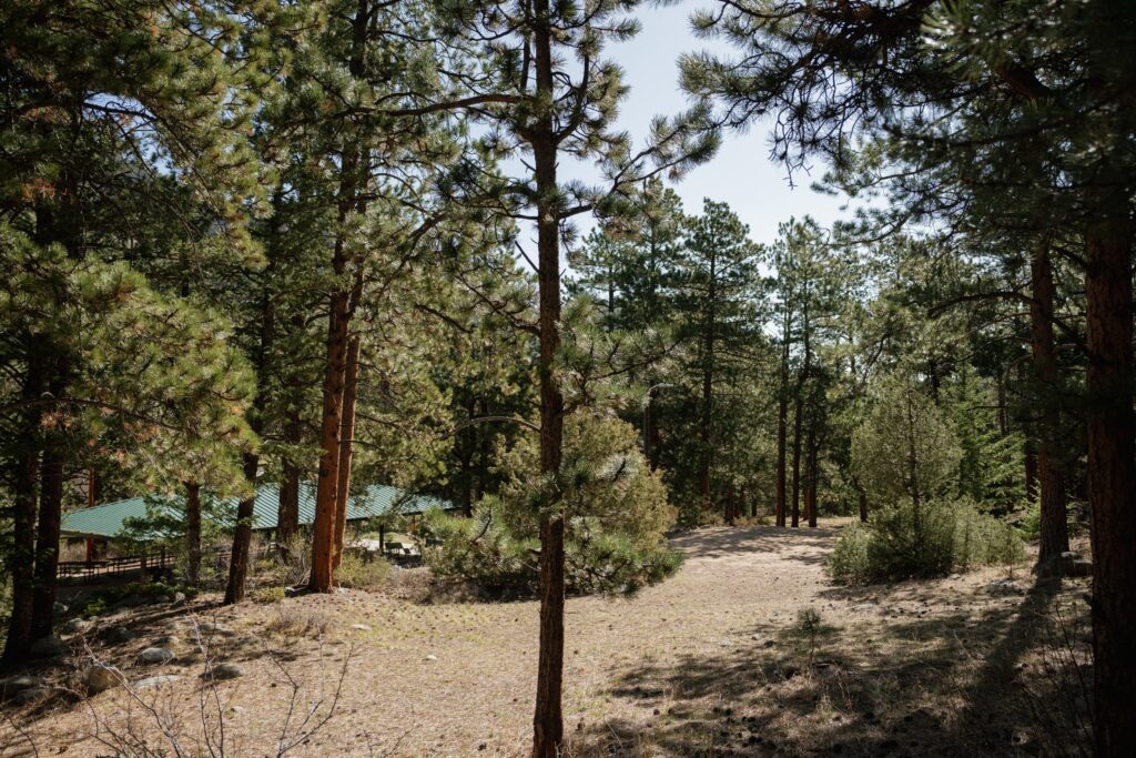 View of volleyball space