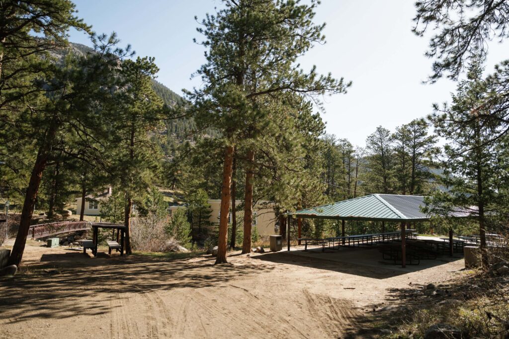 View of O'Connor Pavilion from the driveway