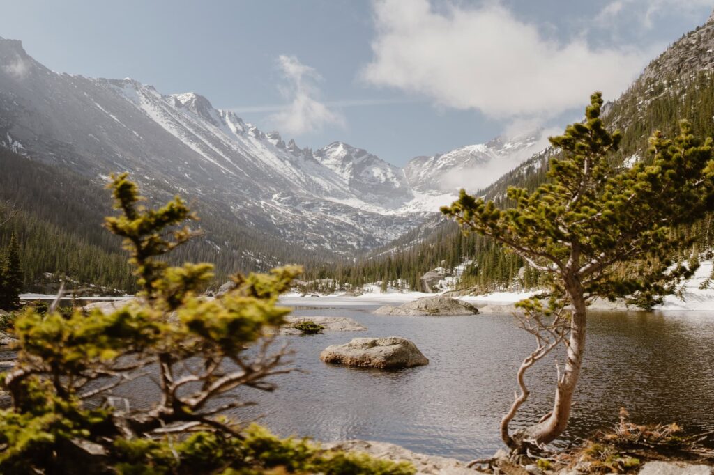 Mills Lake in RMNP