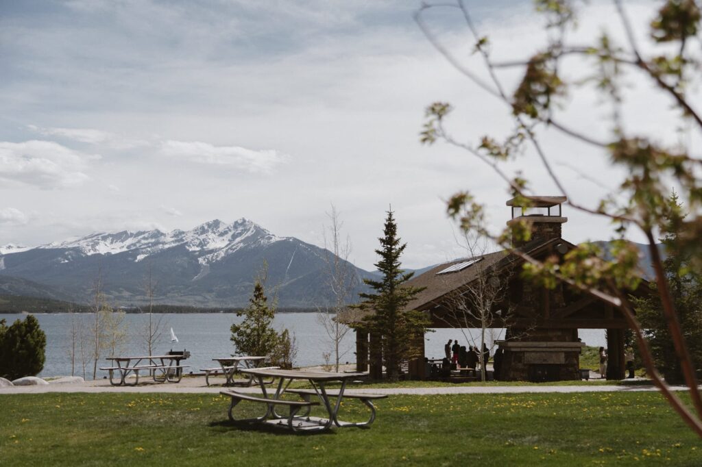 Dillon Marina Park Pavilion wedding site