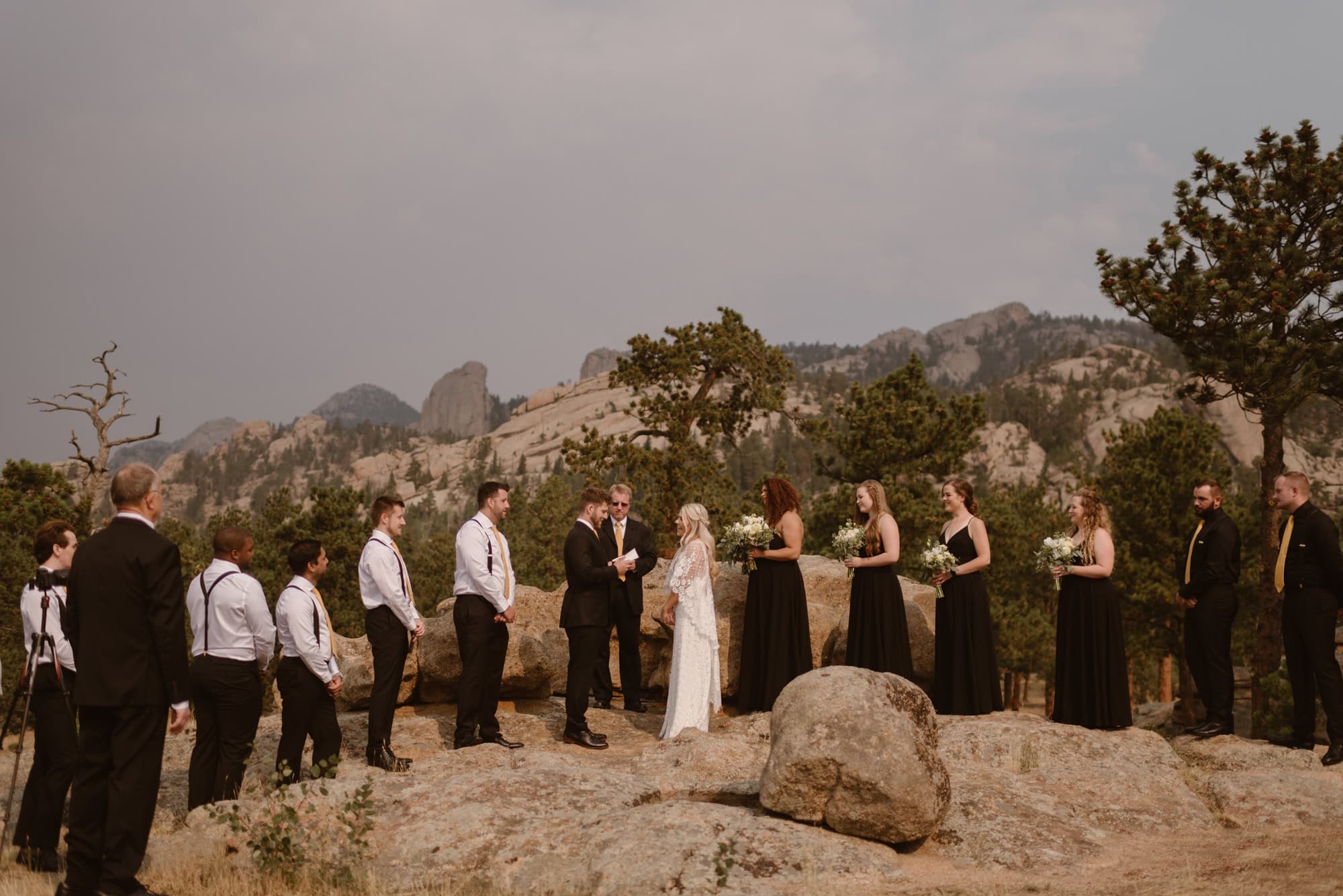 Aspen Falls wedding ceremony