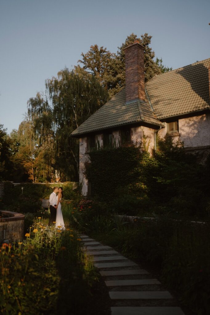 European inspired engagement photos in Colorado