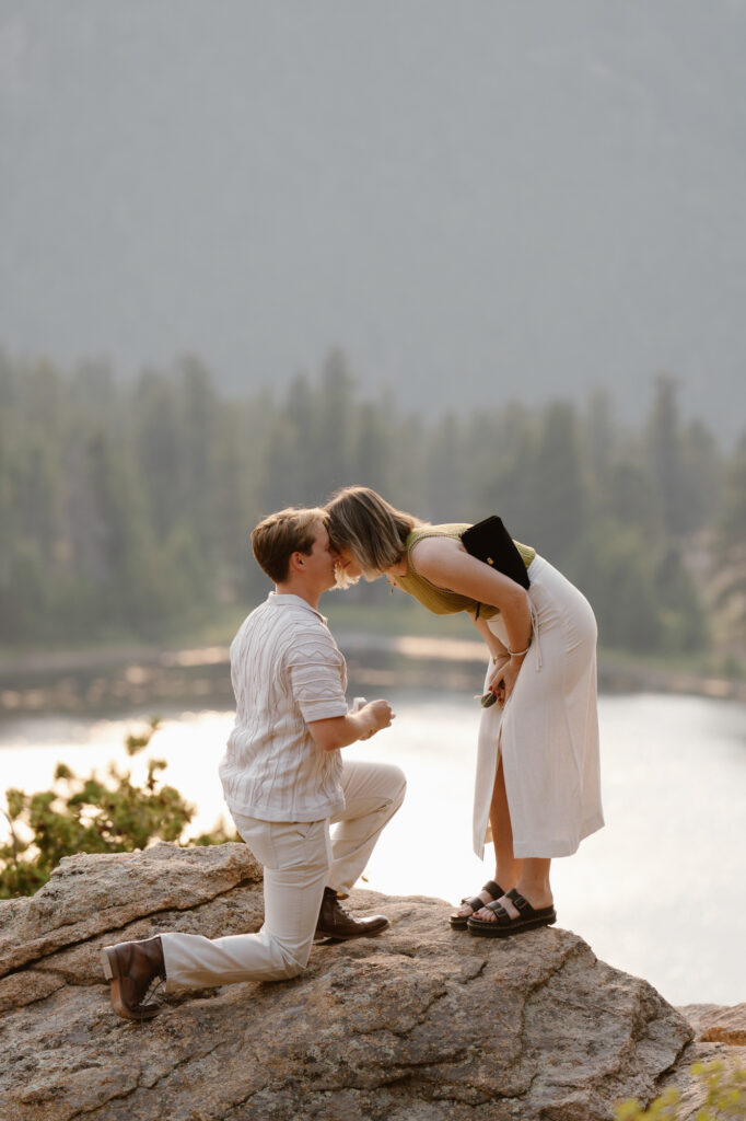 Romantic surprise propsal