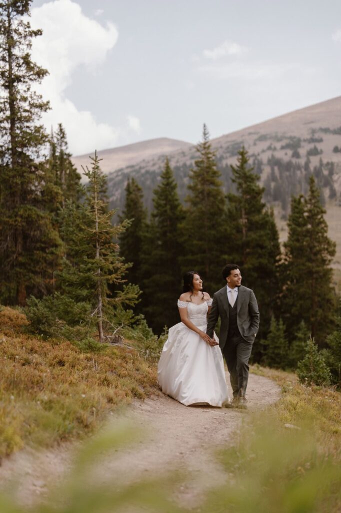 Grand Lake hiking elopement in Colorado