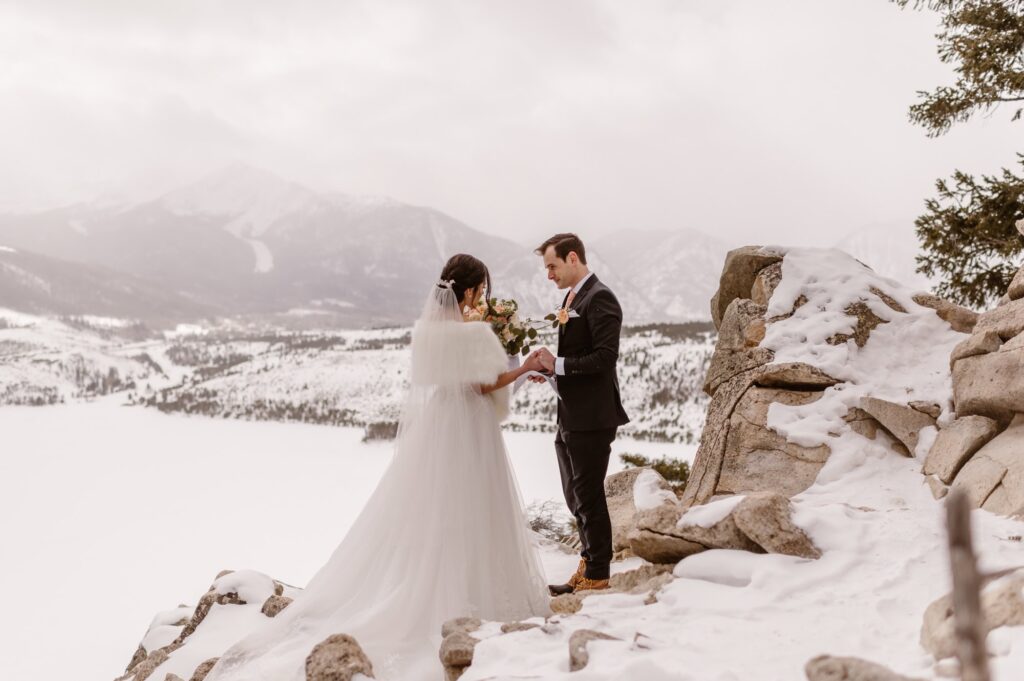Sapphire Point Overlook wedding