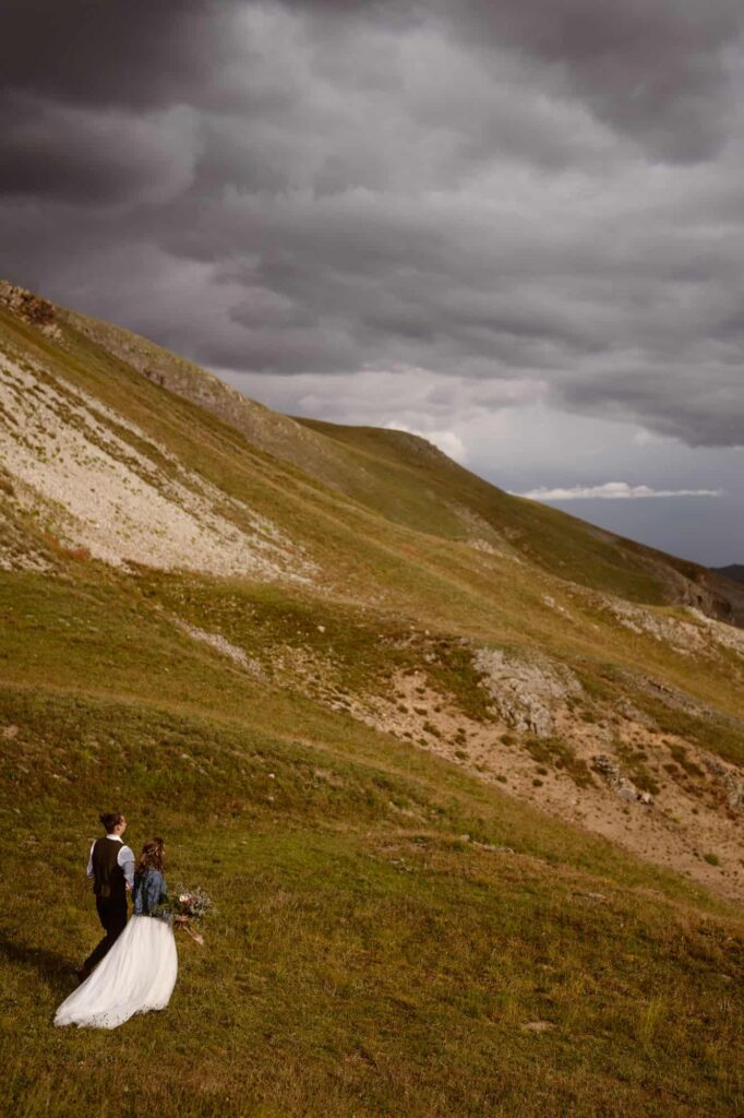 Colorado mountain wedding photos