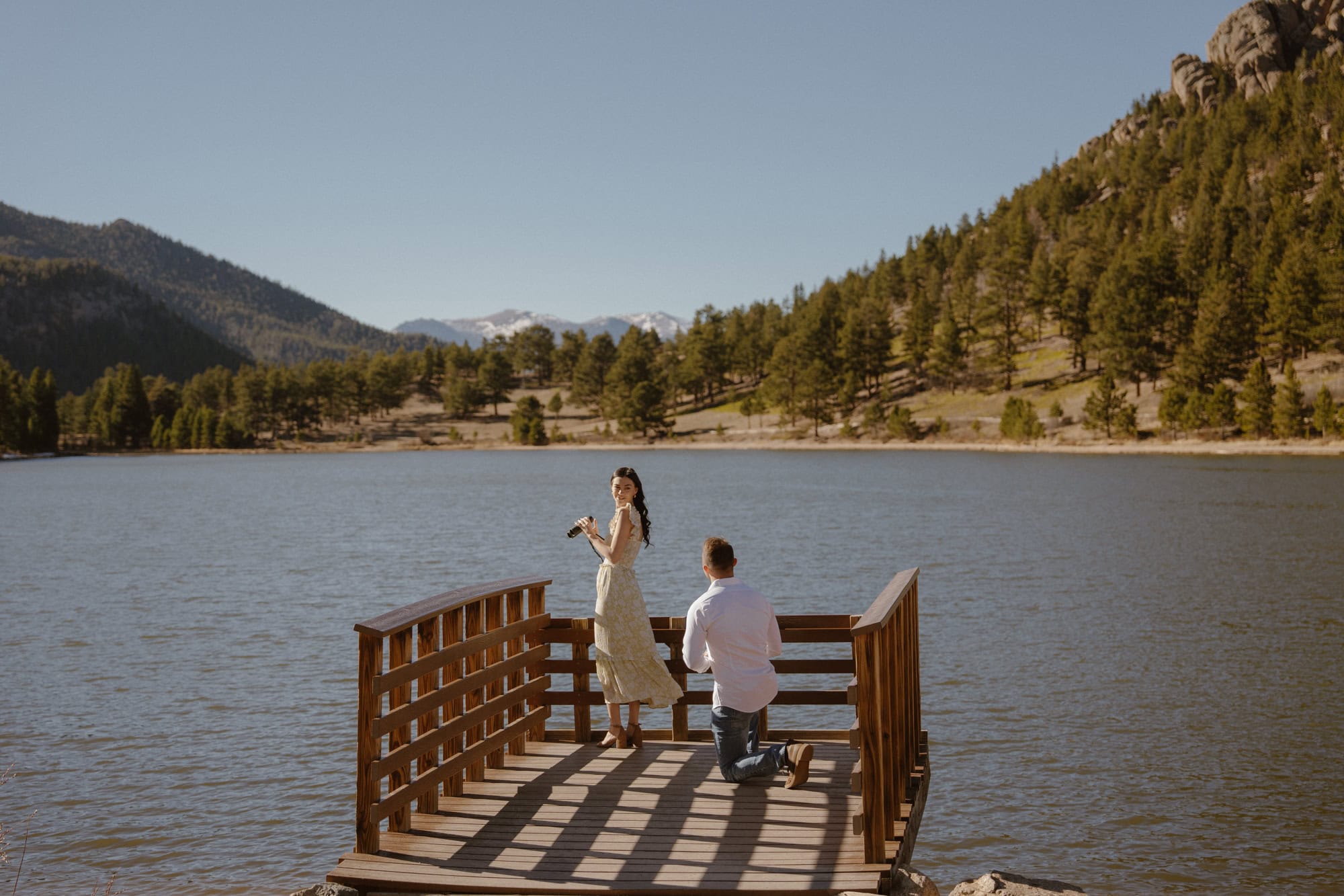 Lily Lake dock proposal in Estes Park, Colorado